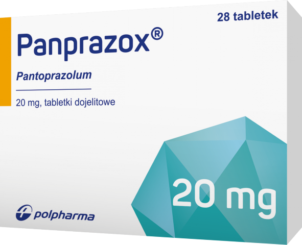 Panprazox 20 mg x 28 tabl. dojelit.