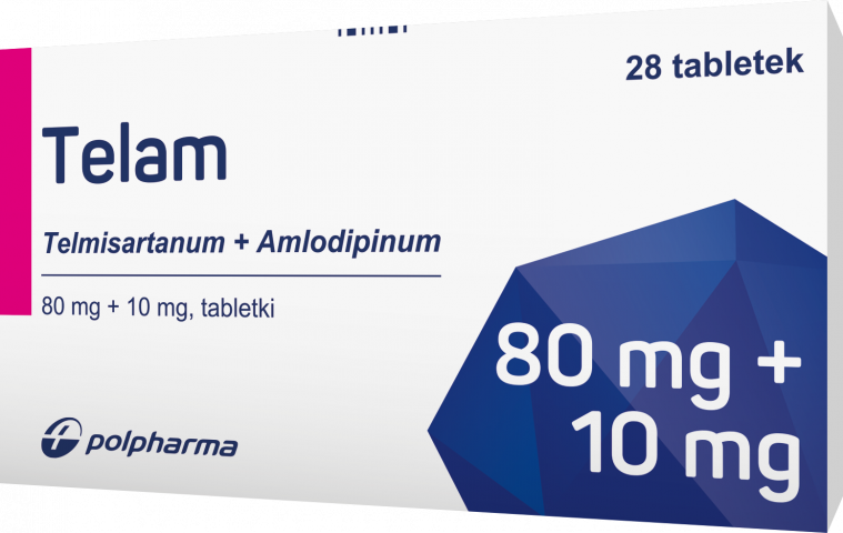 Telam (80 mg + 10 mg) x 28 tabl.
