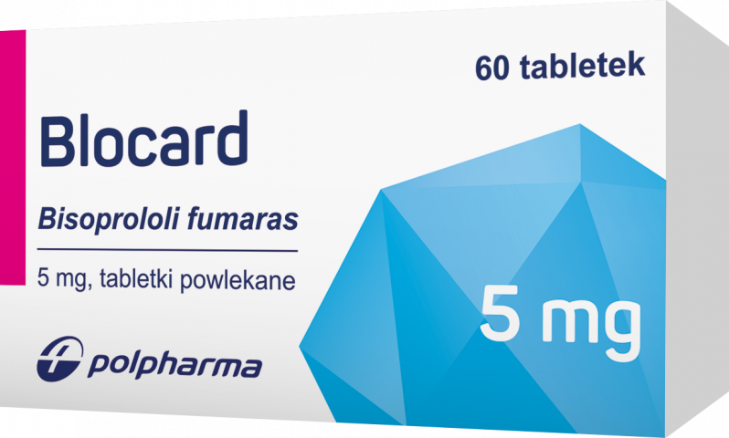 Blocard 5 mg x 60 tabl.