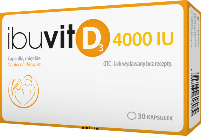 Ibuvit D3 4000 IU x 30 kaps.