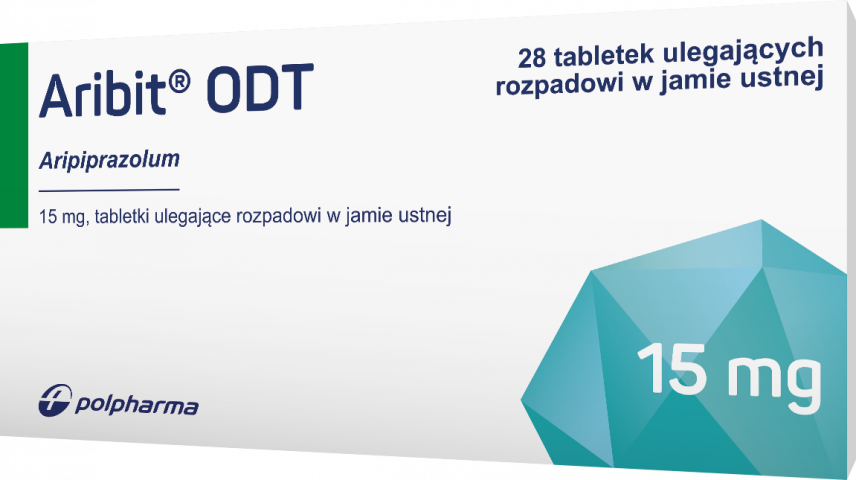Aribit ODT 15 mg x 28 tab ulegające rozpadowi w jamie ustnej