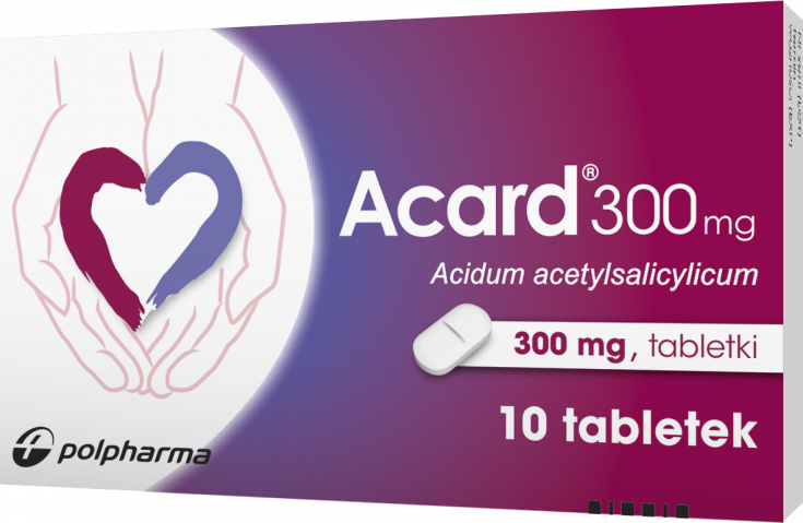 Acard 300 mg x 10 tabl.