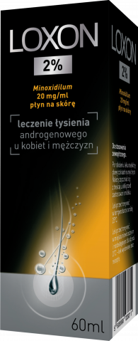 Loxon płyn do stosowania na skórę głowy 2% x spray 60 ml