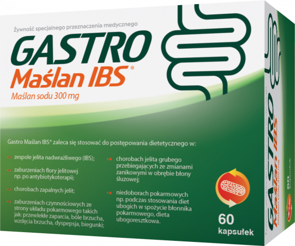 Gastro Maślan IBS 60 kapsułek