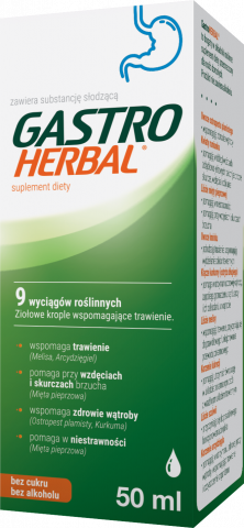 GastroHerbal krople 50 ml