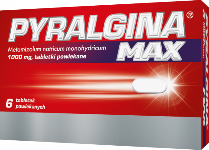 Pyralgina Max 1000mg x 6 tab.