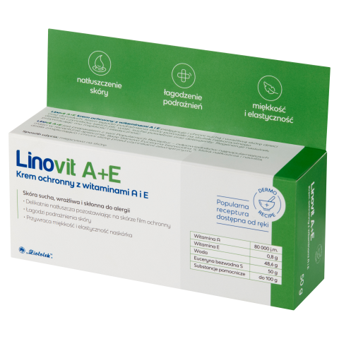 Linovit A+E krem ochronny z witaminami A+E 50g