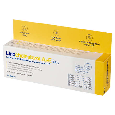 Linocholesterol A+E lekki krem cholesterolowy z witaminami A i E 80g