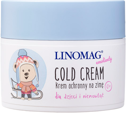 Linomag cold cream krem ochronny na zimę dla dzieci i niemowląt 50 ml