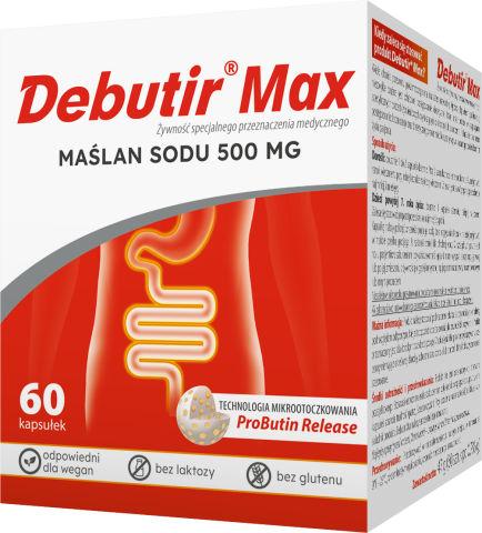 Debutir Max 500 mg x 60 kaps.