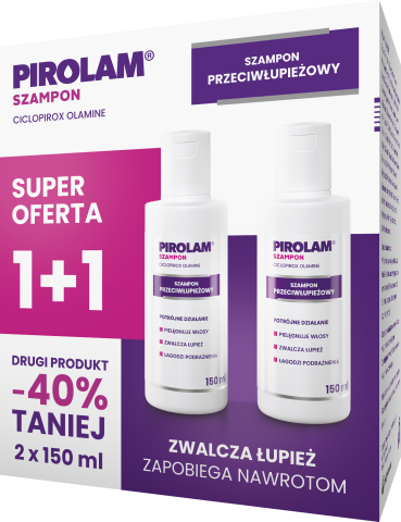 PIROLAM SZAMPON 150 ML X 2 /PAKIET/