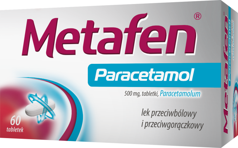 Metafen Paracetamol 500 mg x 60 tabl.