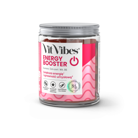 Vit Vibes ENERGY BOOSTER x 60 żelków