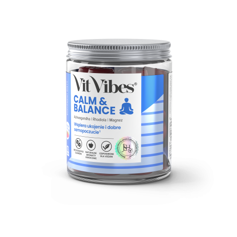 Vit Vibes CALM & BALANCE x 60 żelków