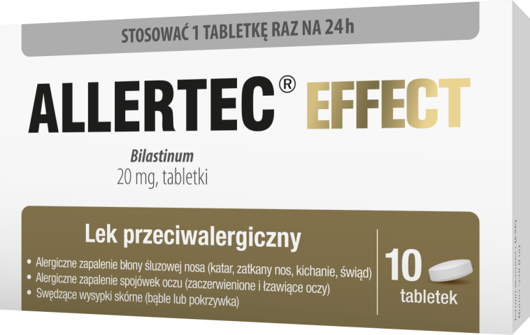 Allertec Effect 20 mg x 10 tabl