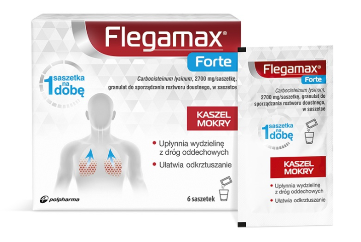 Flegamax Forte 2,7 g x 6 sasz.