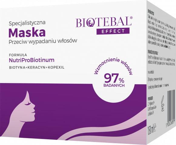 Biotebal EFFECT Specjalistyczna maska przeciw wypadaniu włosów 150ml
