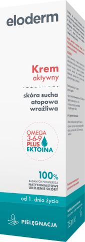 Eloderm krem aktywny od 1 dnia życia x 75ml tuba